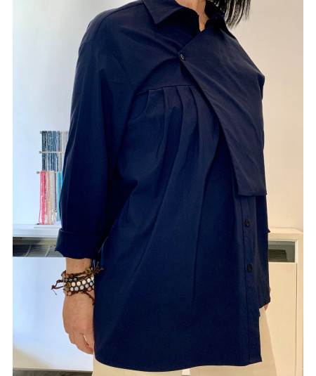 camicia asimmetrica donna