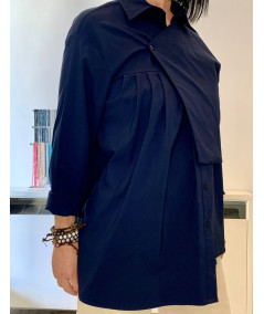 camicia asimmetrica donna