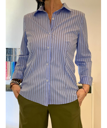 camicia righe donna
