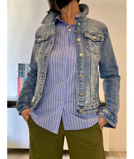 giubbino jeans donna