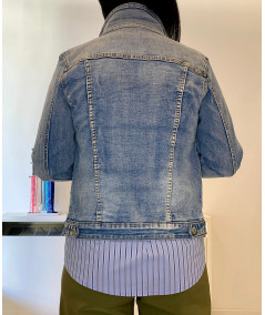 giubbino jeans donna