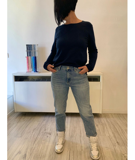 jeans mom fit donna