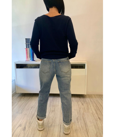 jeans mom fit donna