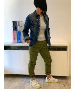 pantaloni cargo donna