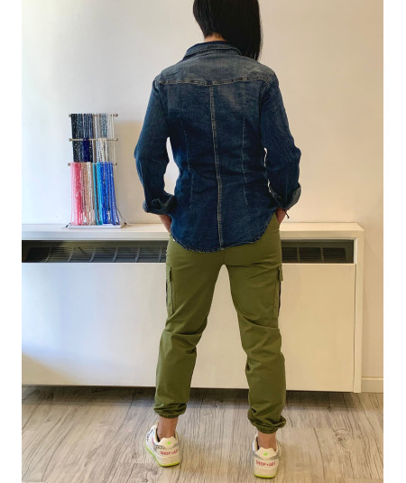 pantaloni cargo donna