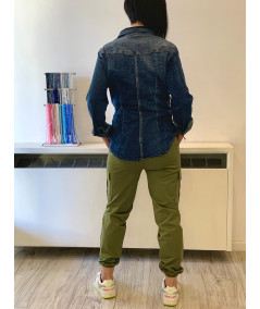 pantaloni cargo donna