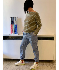 pantaloni cargo donna