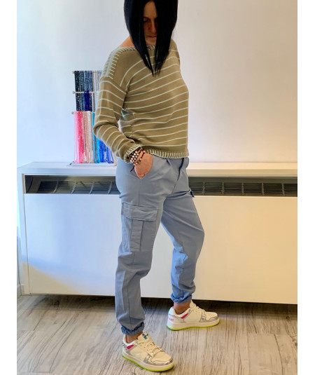 pantaloni cargo donna