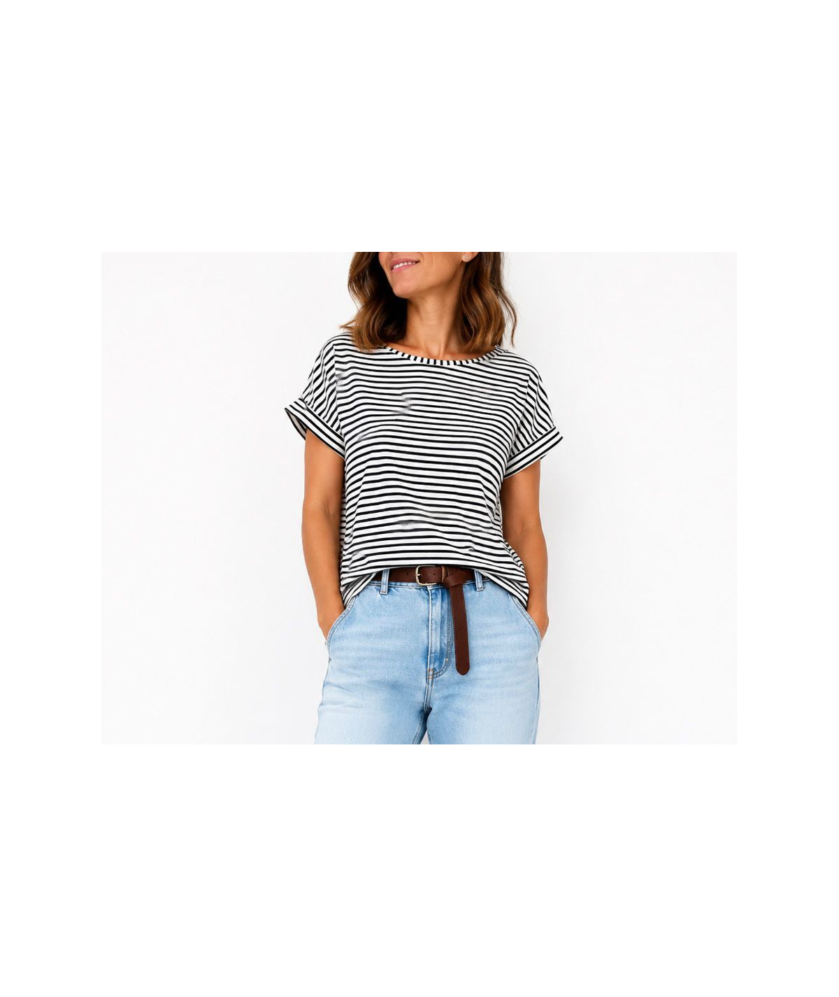 t-shirt rigata